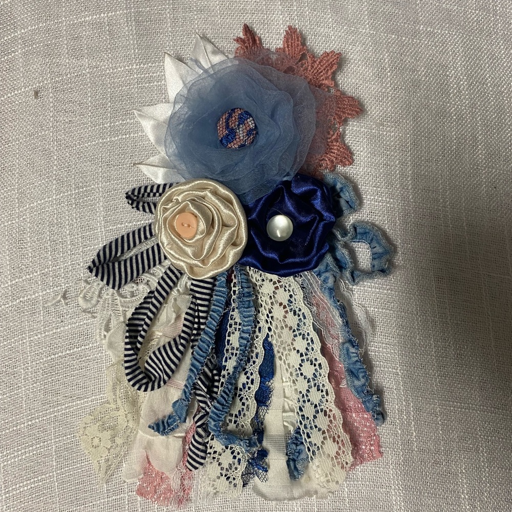 Hand made Flower pin